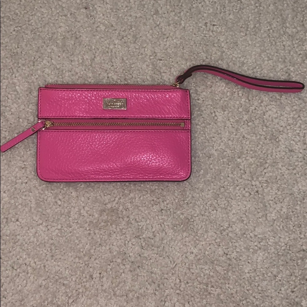 Kate Spade Hot Pink Wrist Wallet